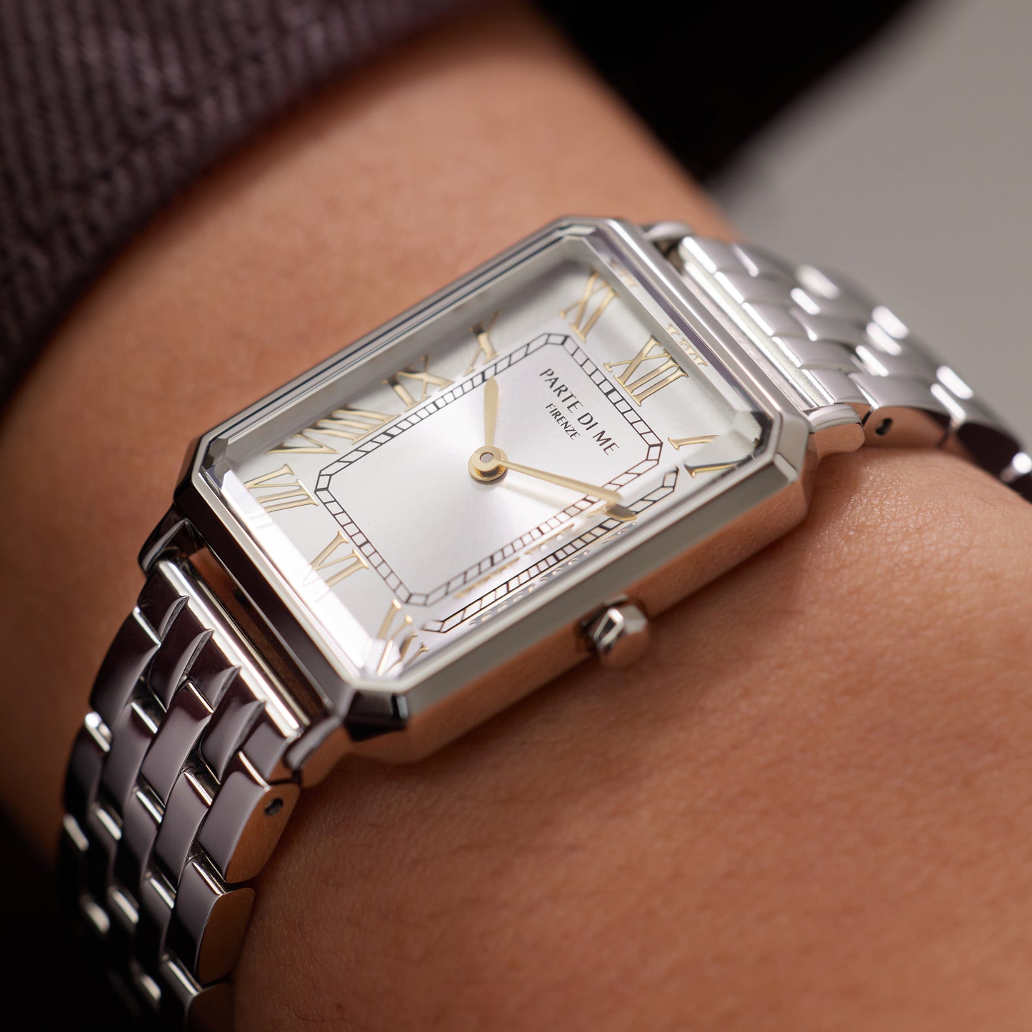 Orologio rectangular ladies watch silver coloured - Parte di Me