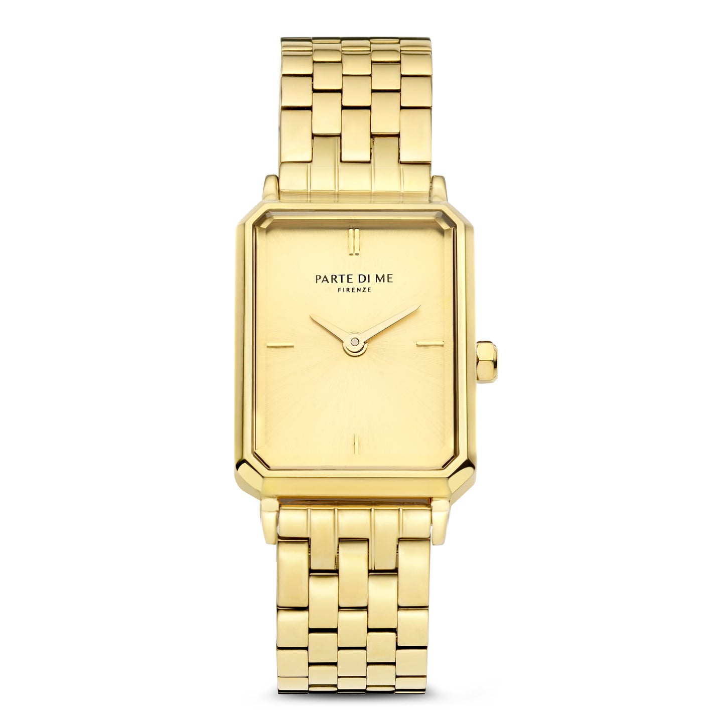 Sorprendimi gold coloured watch and 925 sterling silver gold plated bracelet - Parte di Me