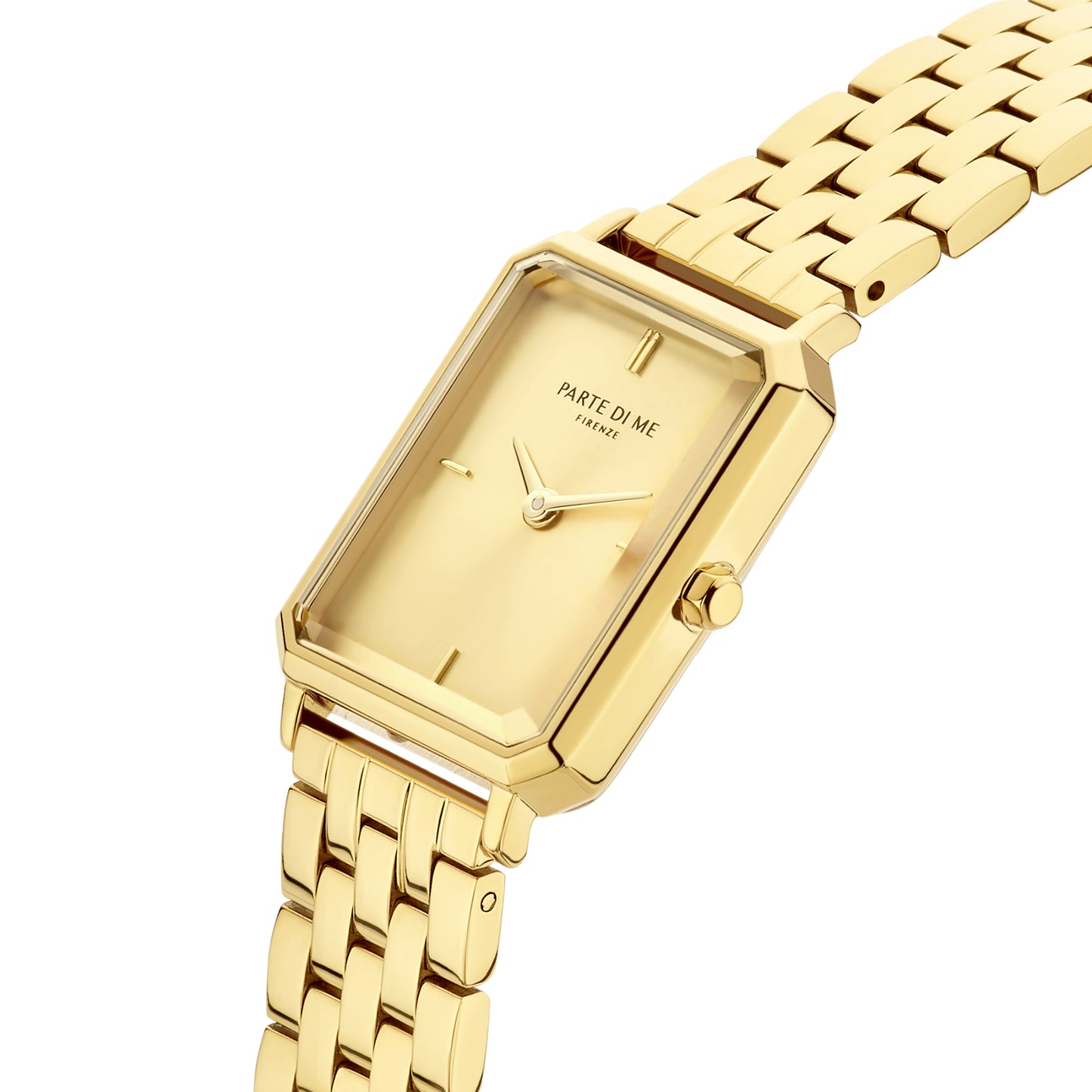 Sorprendimi gold coloured watch and 925 sterling silver gold plated bracelet - Parte di Me