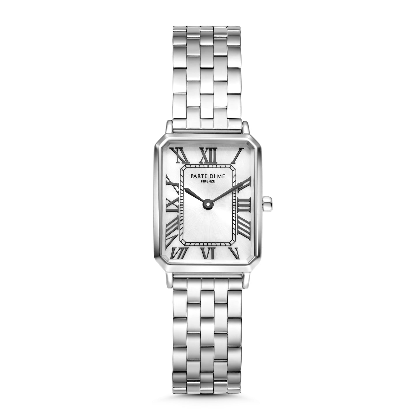 Orologio rectangular ladies watch silver coloured - Parte di Me