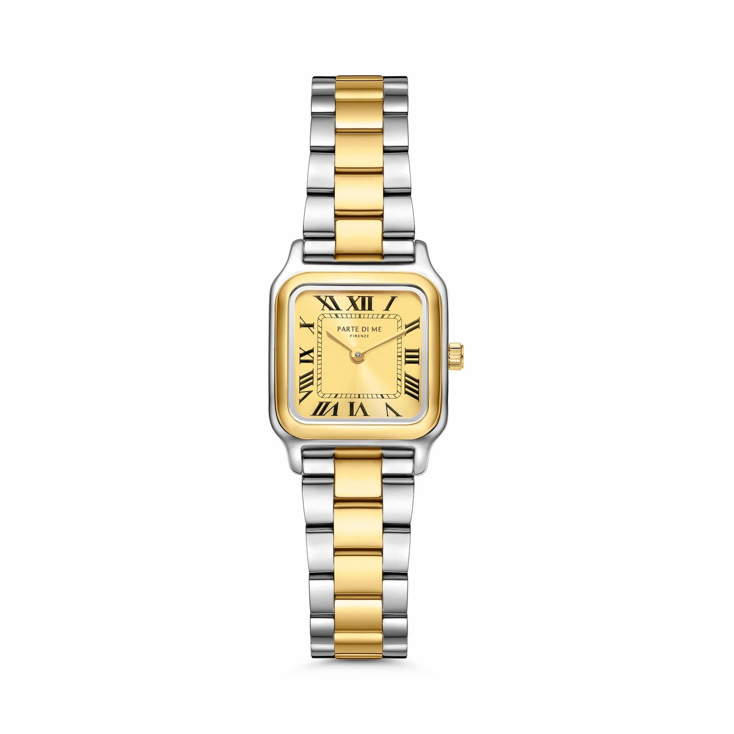 Orologio rectangular ladies watch gold and silver coloured - Parte di Me