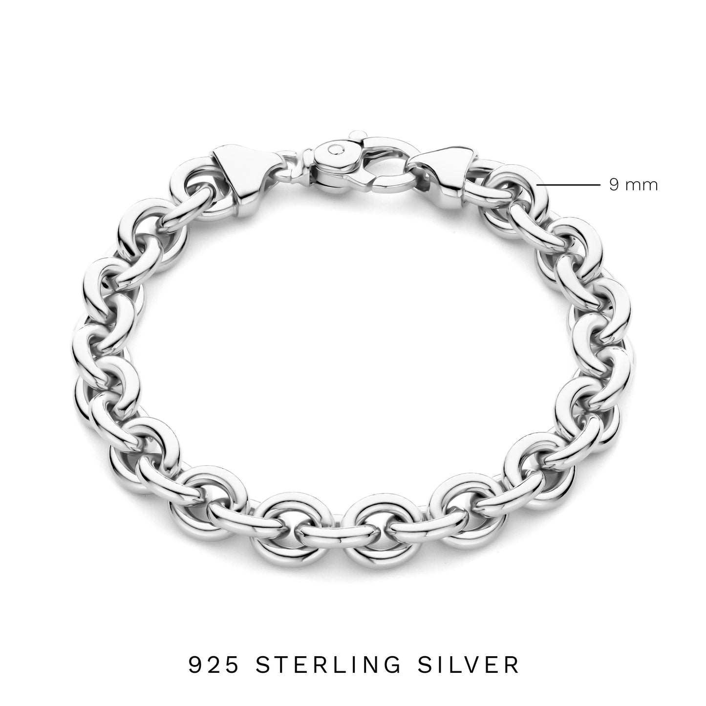 Bibbiena Poppi Mila 925 sterling silver link bracelet - Parte di Me
