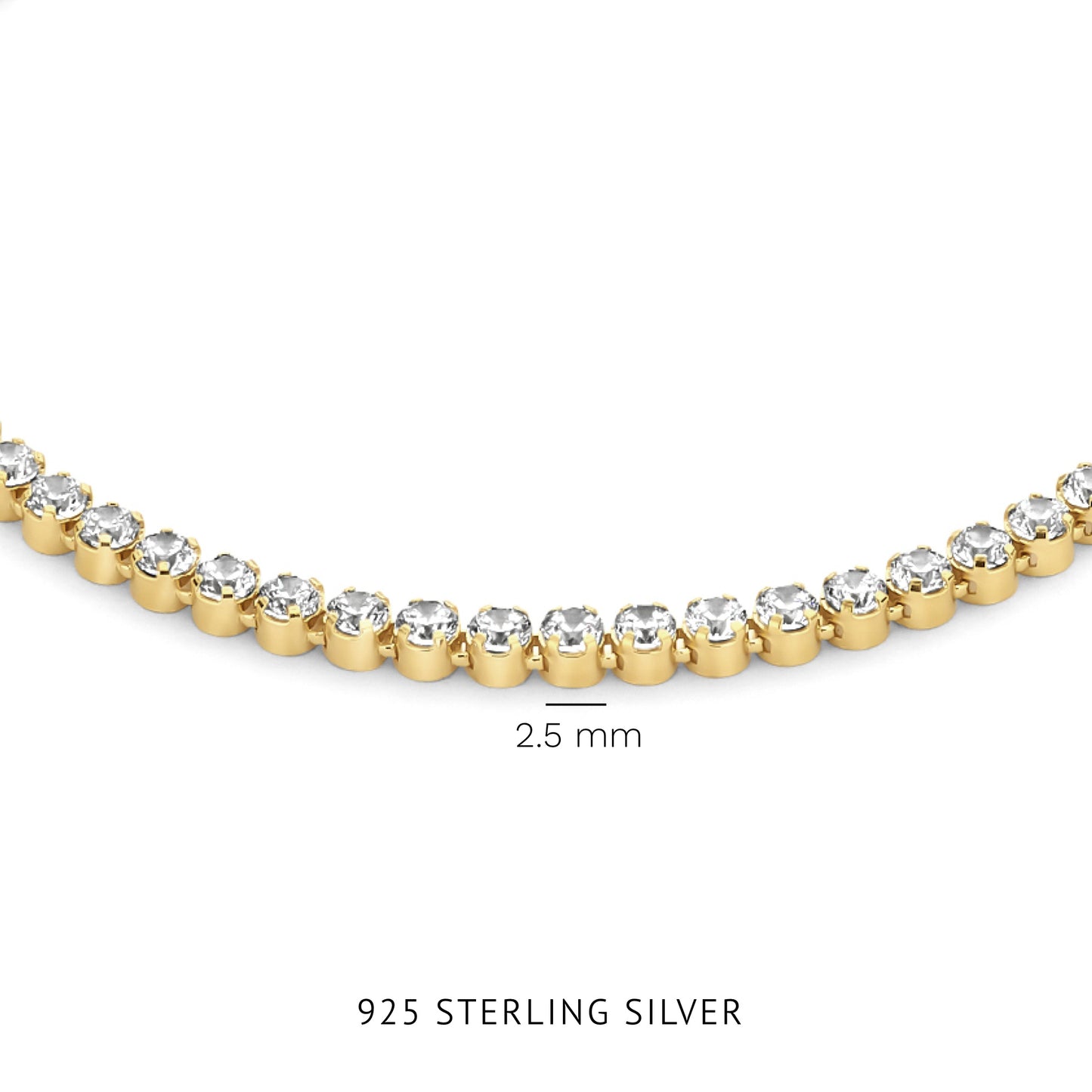 Ponte Vecchio Pitti 925 sterling silver gold plated bracelet - Parte di Me