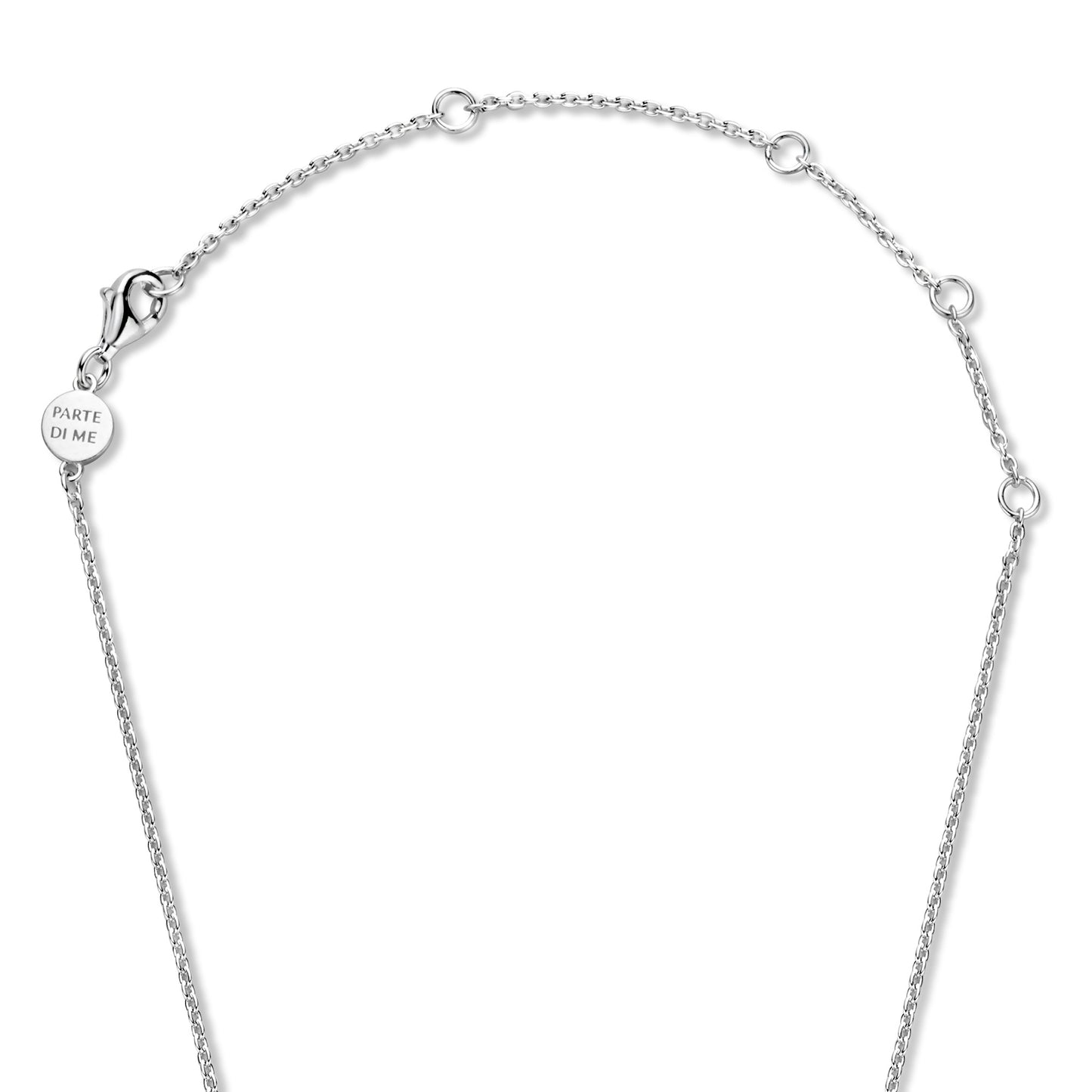 Ponte Vecchio Sofia 925 sterling silver necklace with zirconia stone - Parte di Me