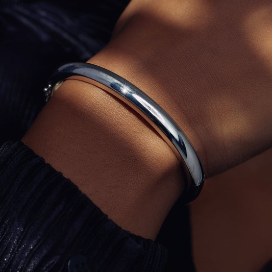 Bibbiena Poppi Casentino 925 sterling silver bangle - Parte di Me