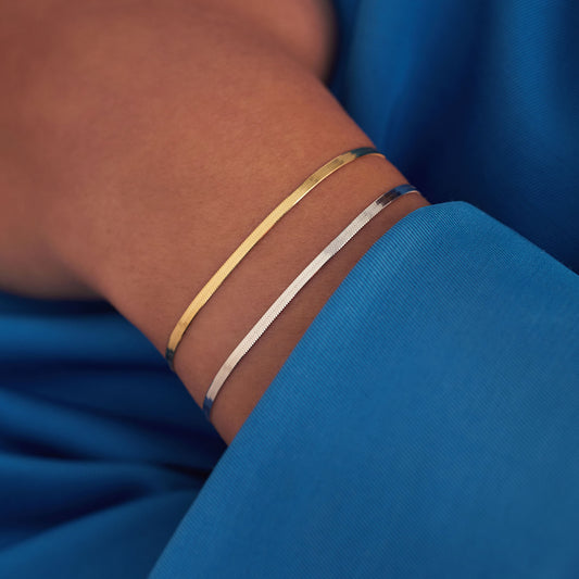 Bibbiena Poppi Alessia 925 sterling silver gold plated bracelet - Parte di Me