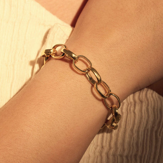 Sorprendimi 925 sterling silver gold plated necklace and bracelet giftset - Parte di Me