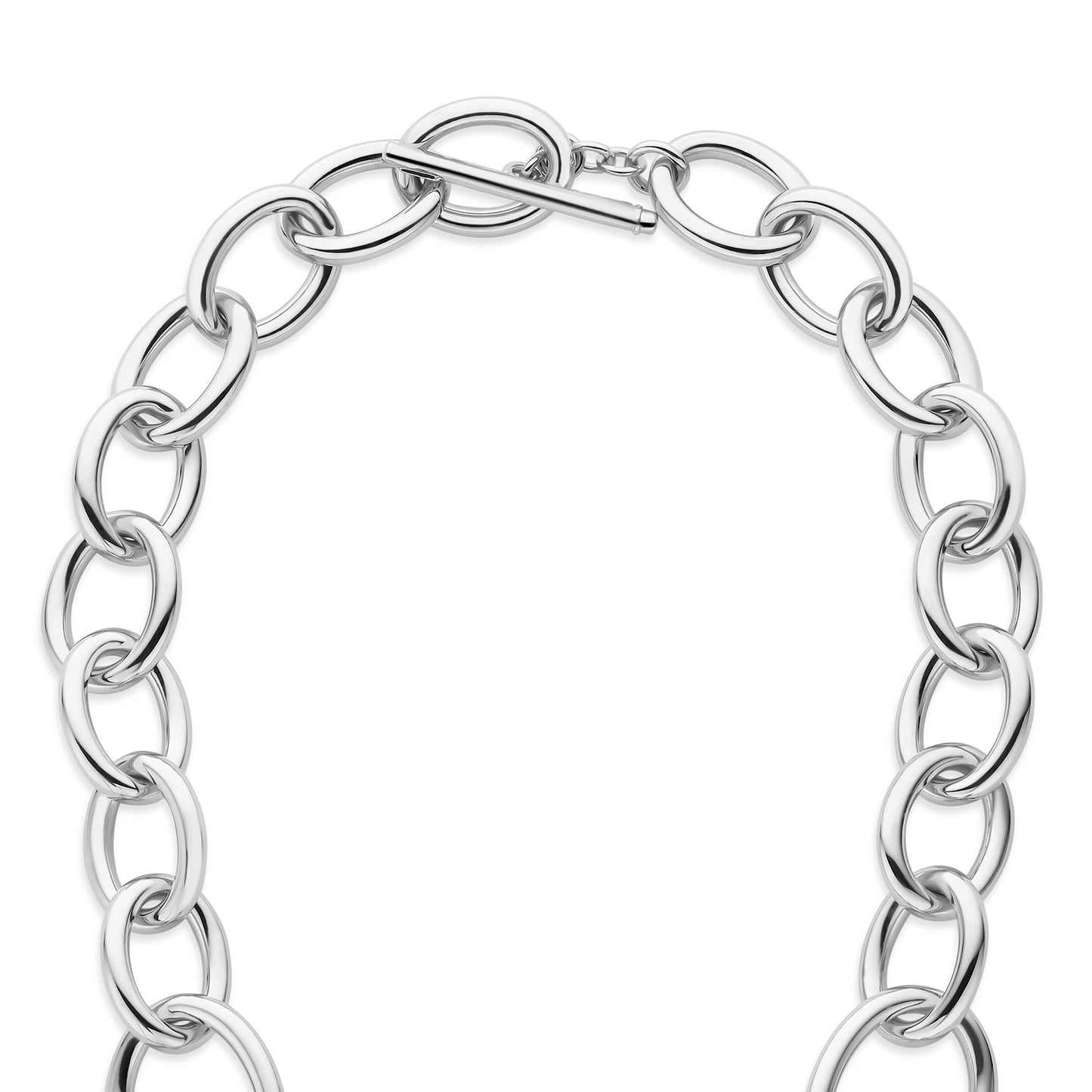Bibbiena Poppi Adriane 925 sterling silver link necklace - Parte di Me