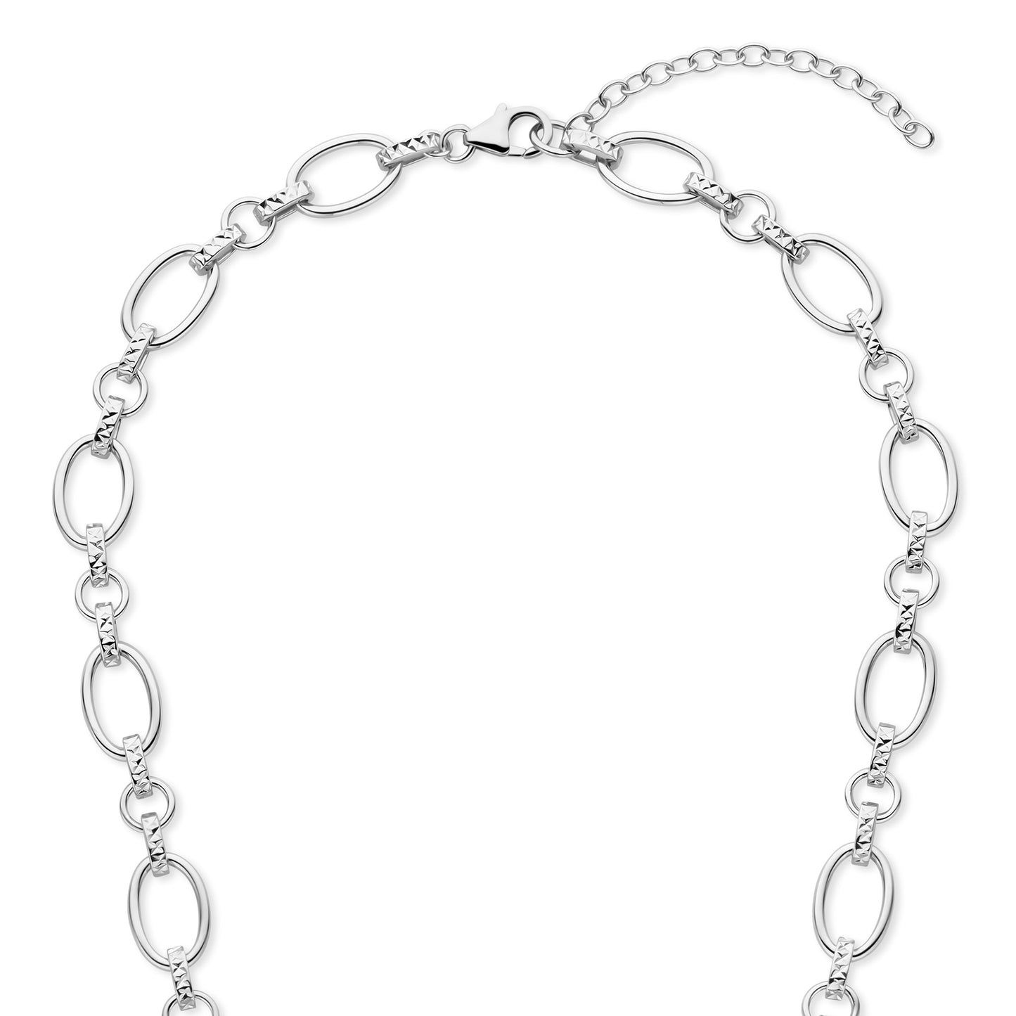 Bibbiena Poppi Clara 925 sterling silver link necklace - Parte di Me