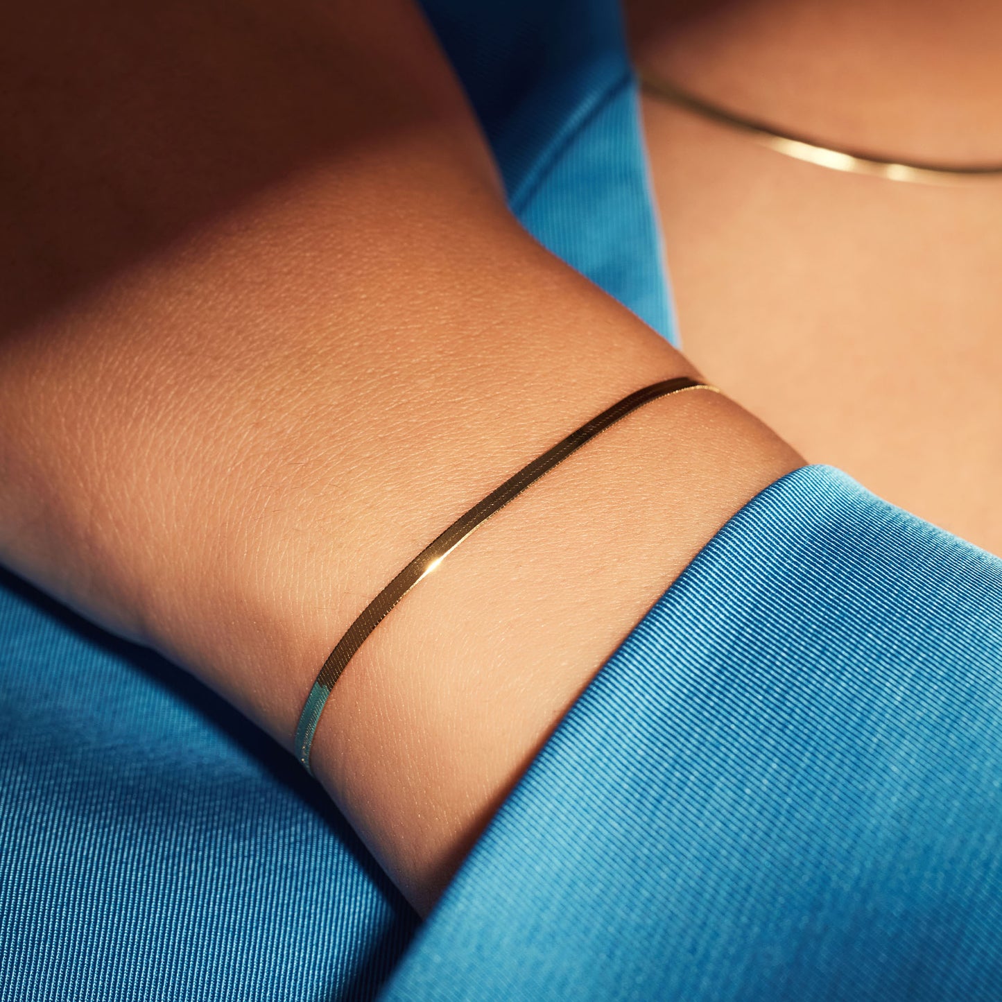 Sorprendimi 925 sterling silver gold plated necklace and bracelet giftset - Parte di Me