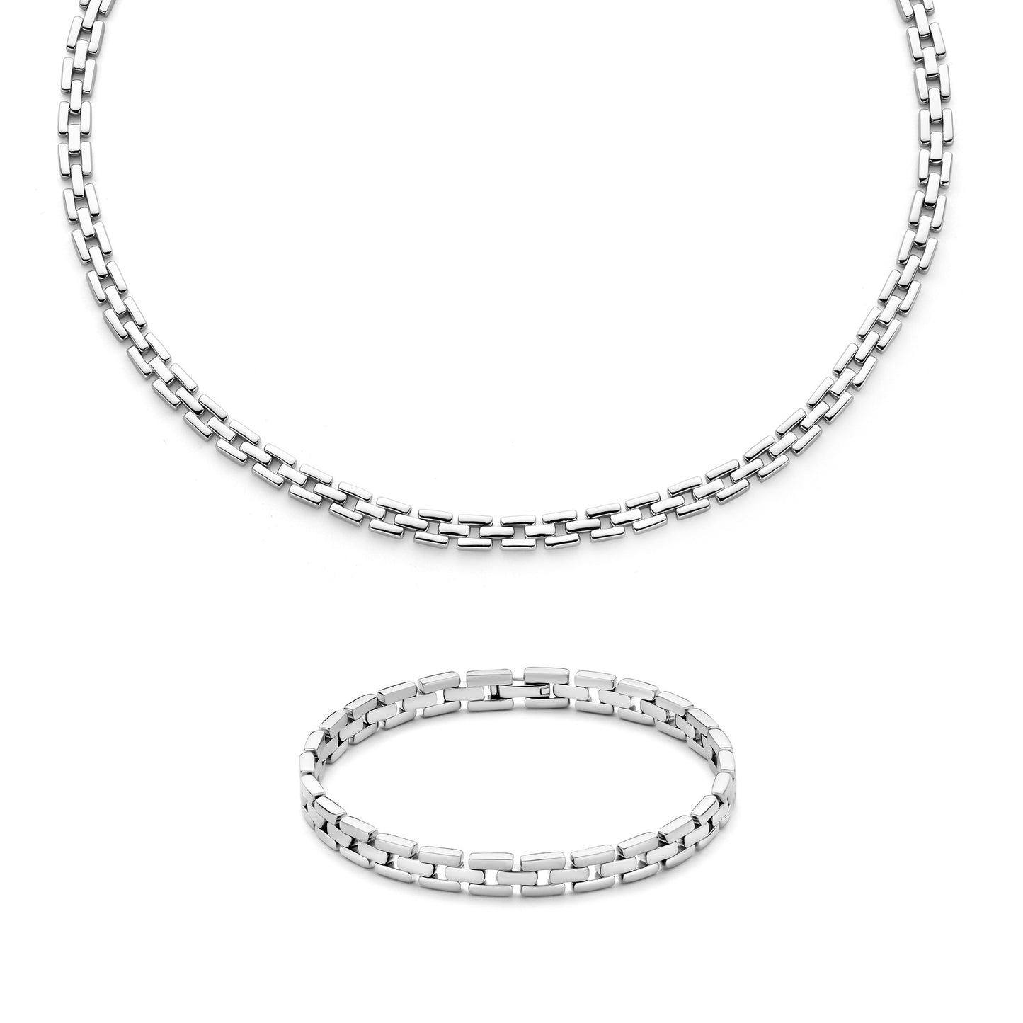 Sorprendimi 925 sterling silver necklace and bracelet giftset - Parte di Me