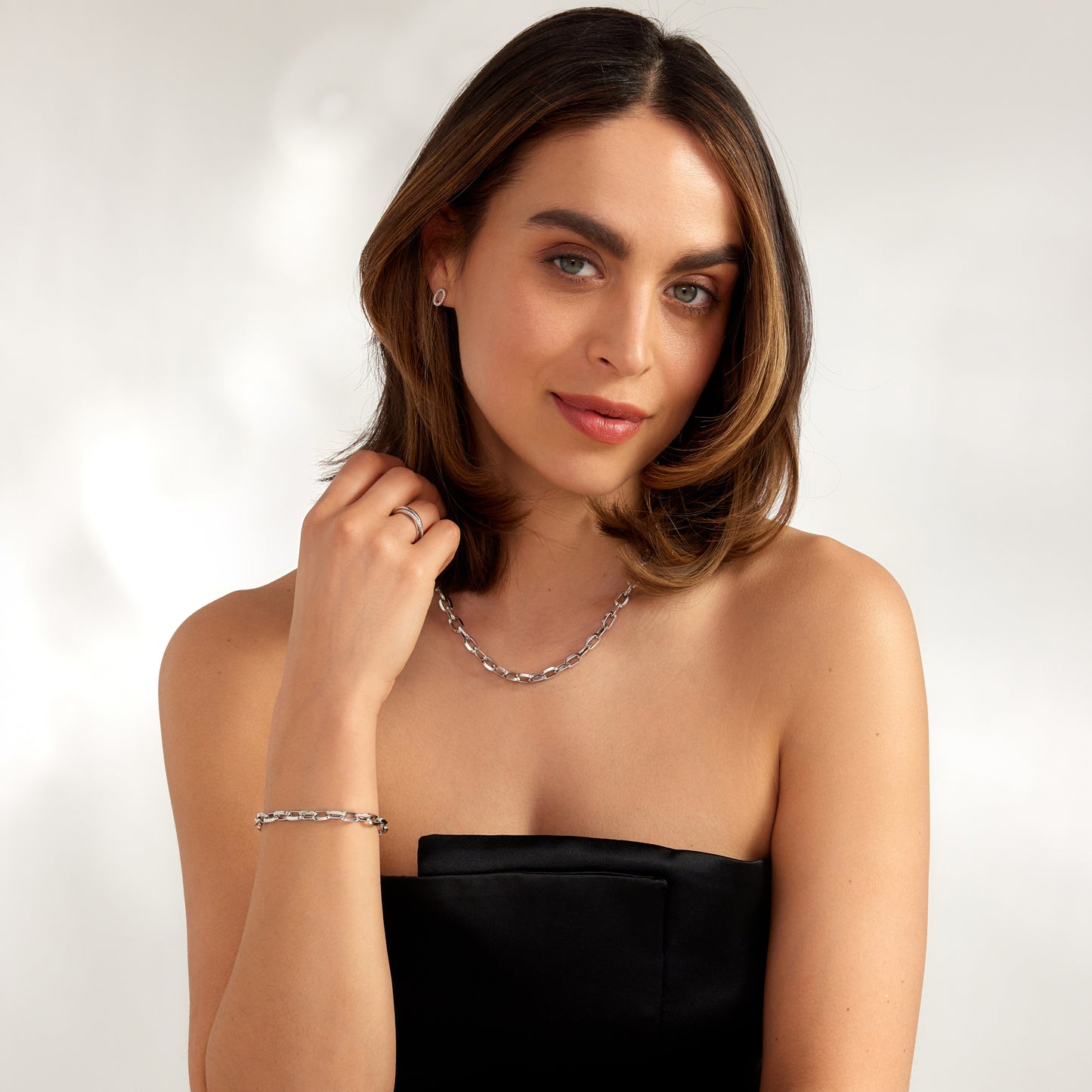 Bibbiena Poppi Lucia 925 sterling silver link necklace - Parte di Me