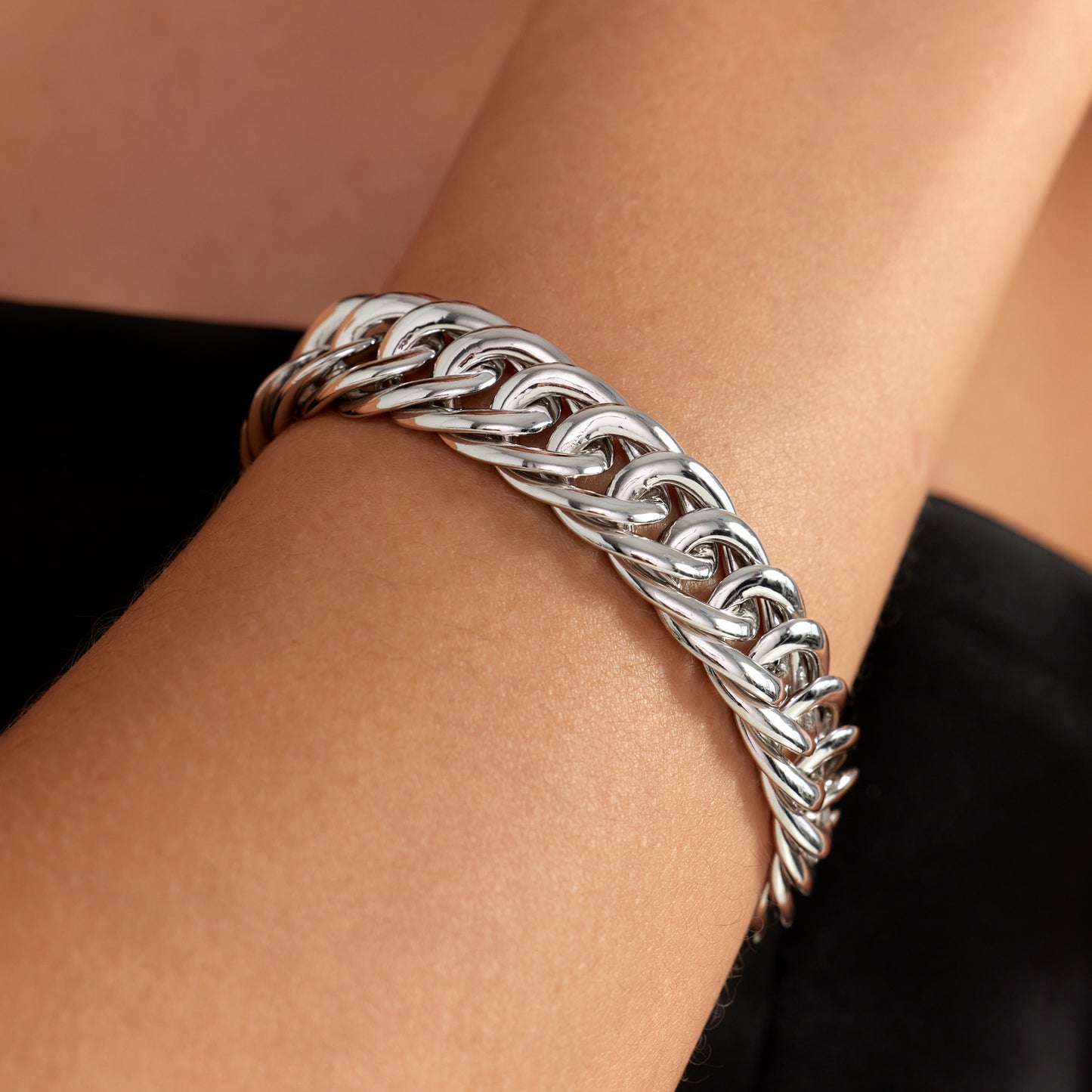 Bibbiena Poppi Viva 925 sterling silver link bracelet - Parte di Me