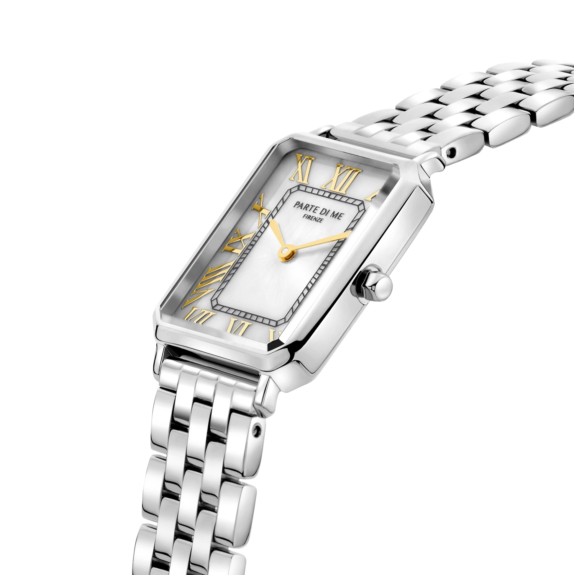 Orologio rectangular ladies watch silver coloured - Parte di Me