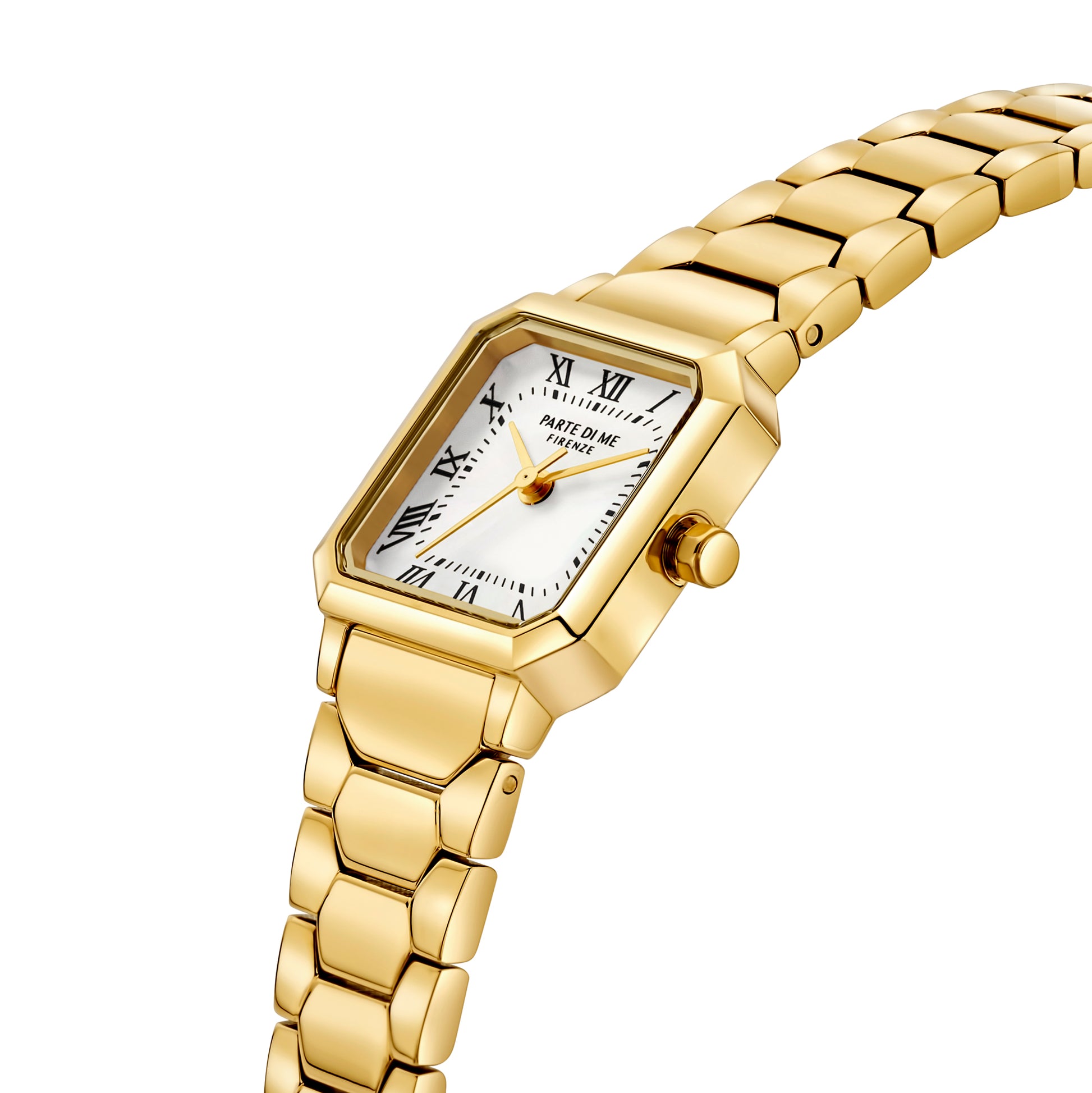 Orologio square ladies watch gold coloured and mother of pearl - Parte di Me