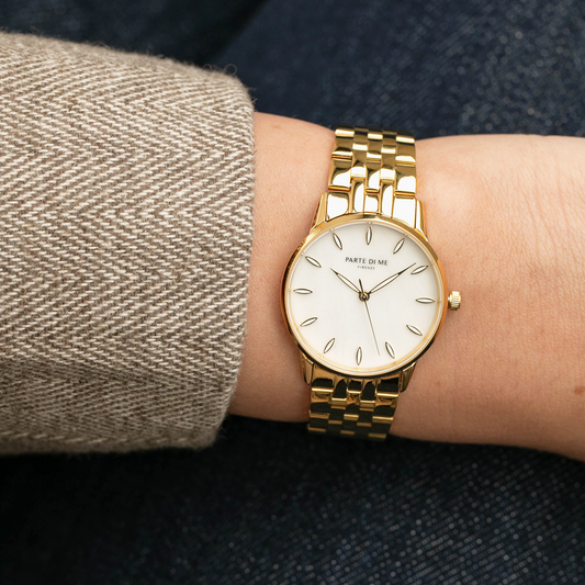 Orologio round ladies watch gold coloured - Parte di Me