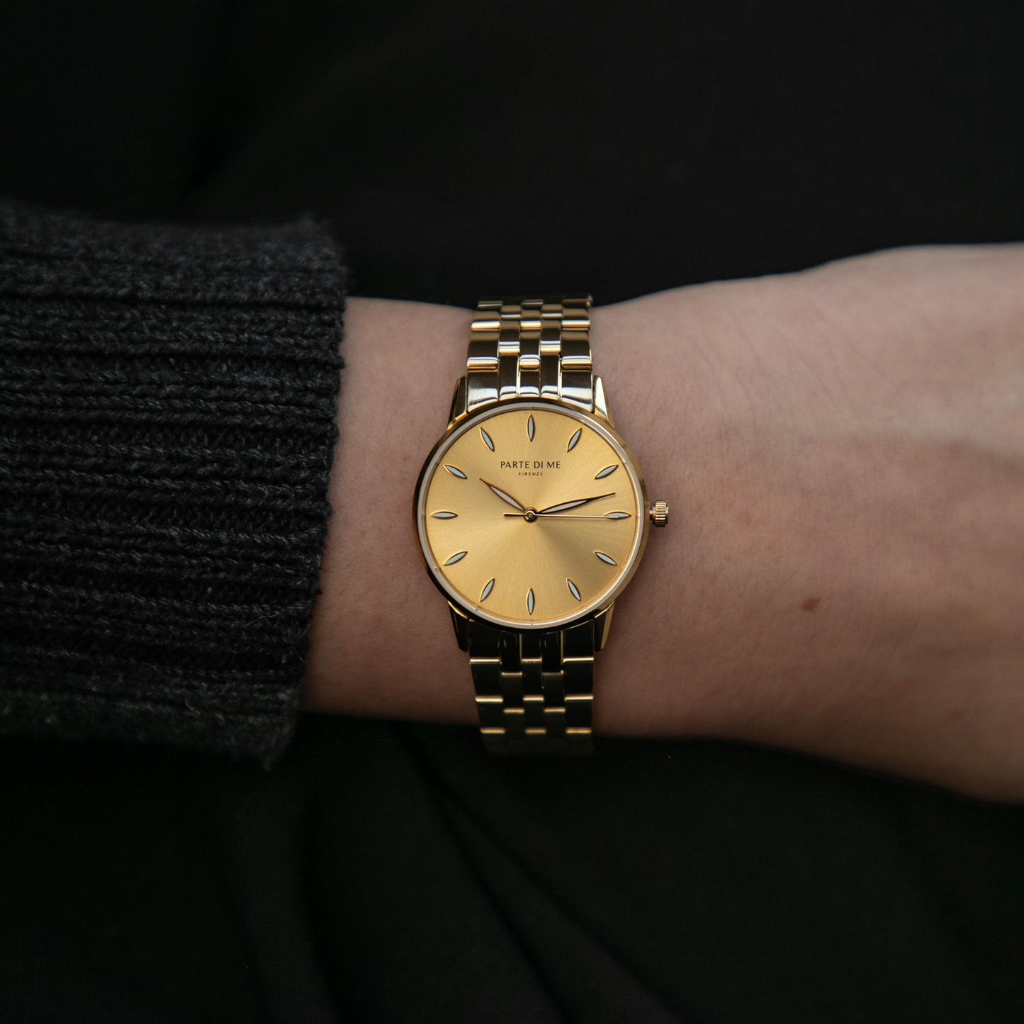 Orologio round ladies watch gold coloured - Parte di Me