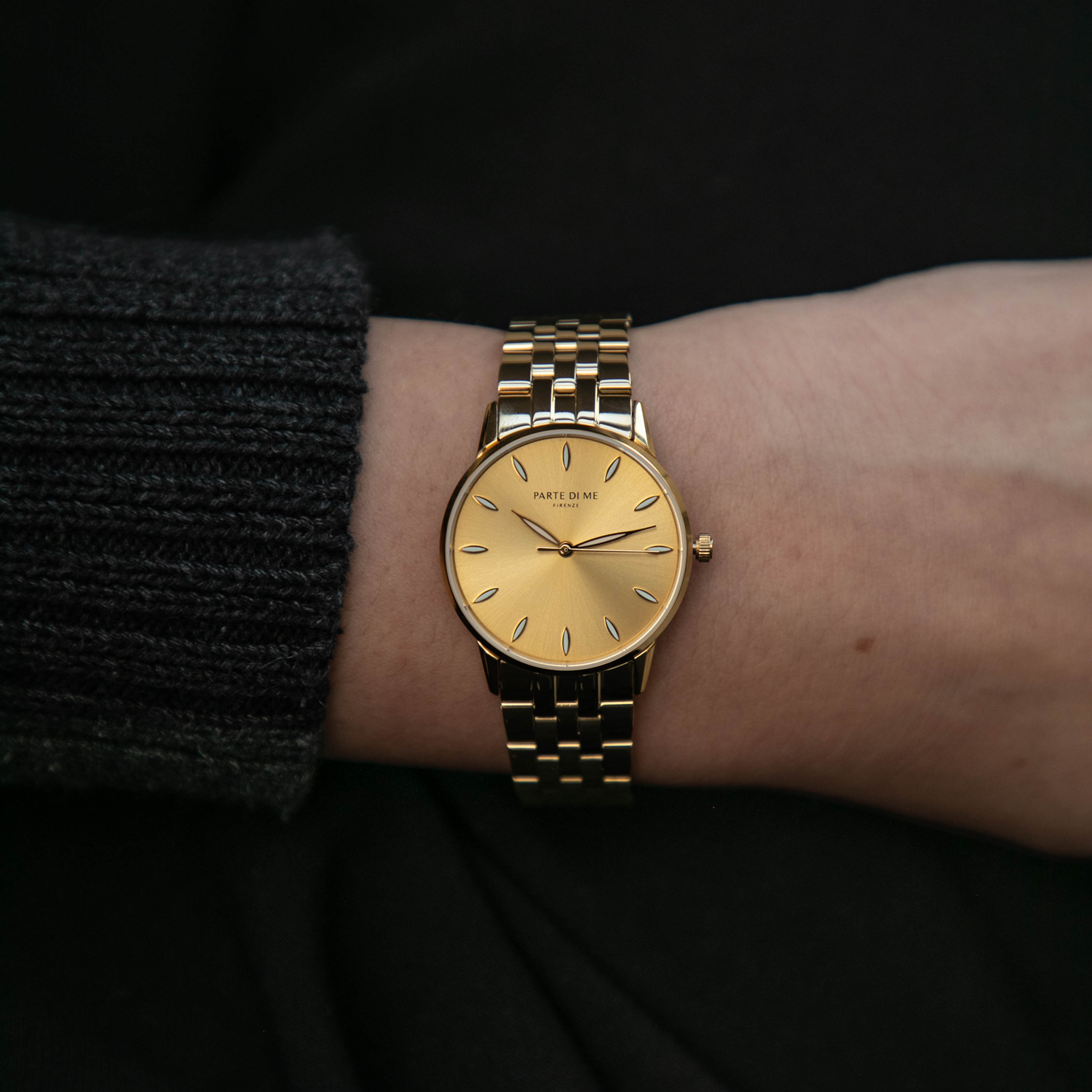 Orologio round ladies watch gold coloured - Parte di Me