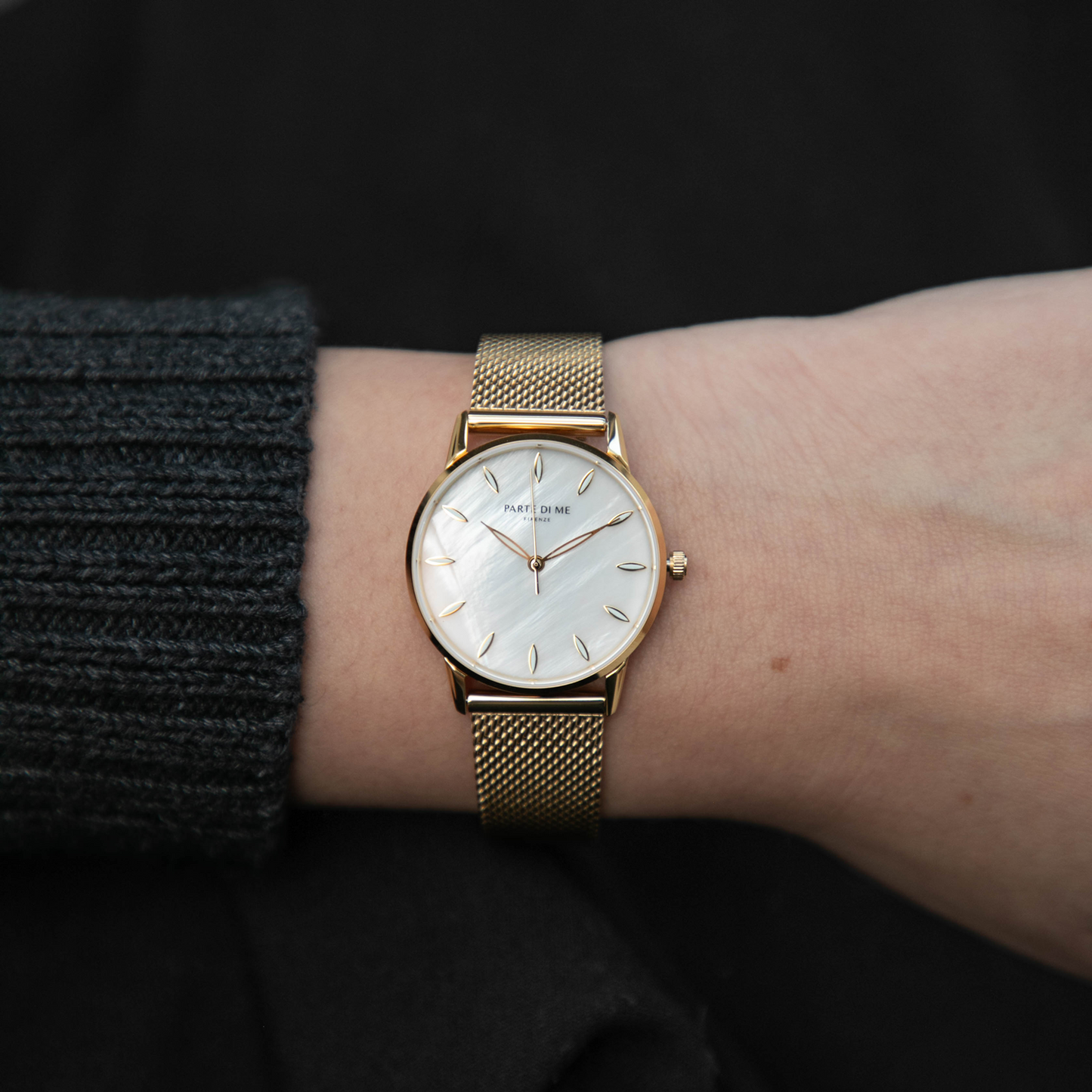 Orologio round ladies watch gold coloured - Parte di Me