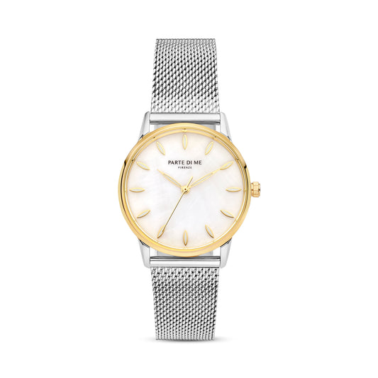 Orologio round ladies watch gold and silver coloured - Parte di Me