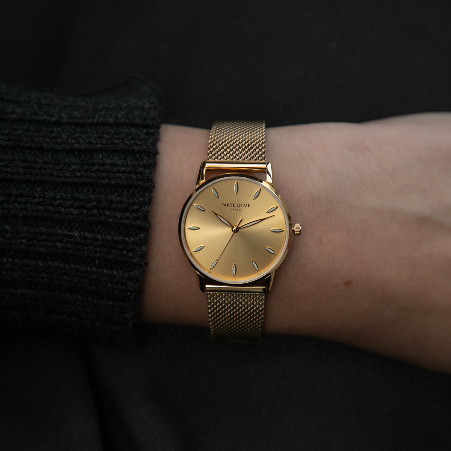 Orologio round ladies watch gold coloured - Parte di Me