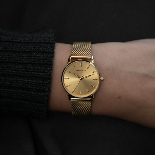Orologio round ladies watch gold coloured - Parte di Me