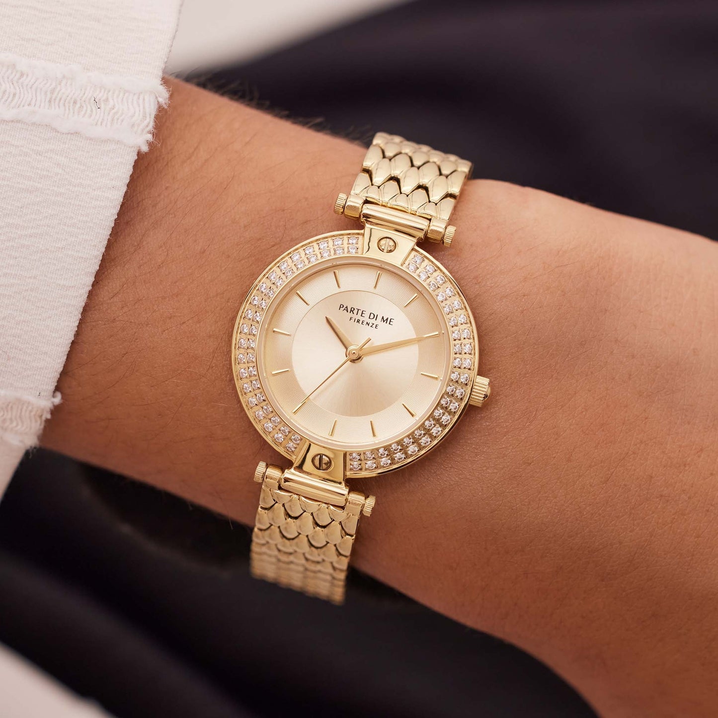 Orologio round ladies watch gold coloured - Parte di Me