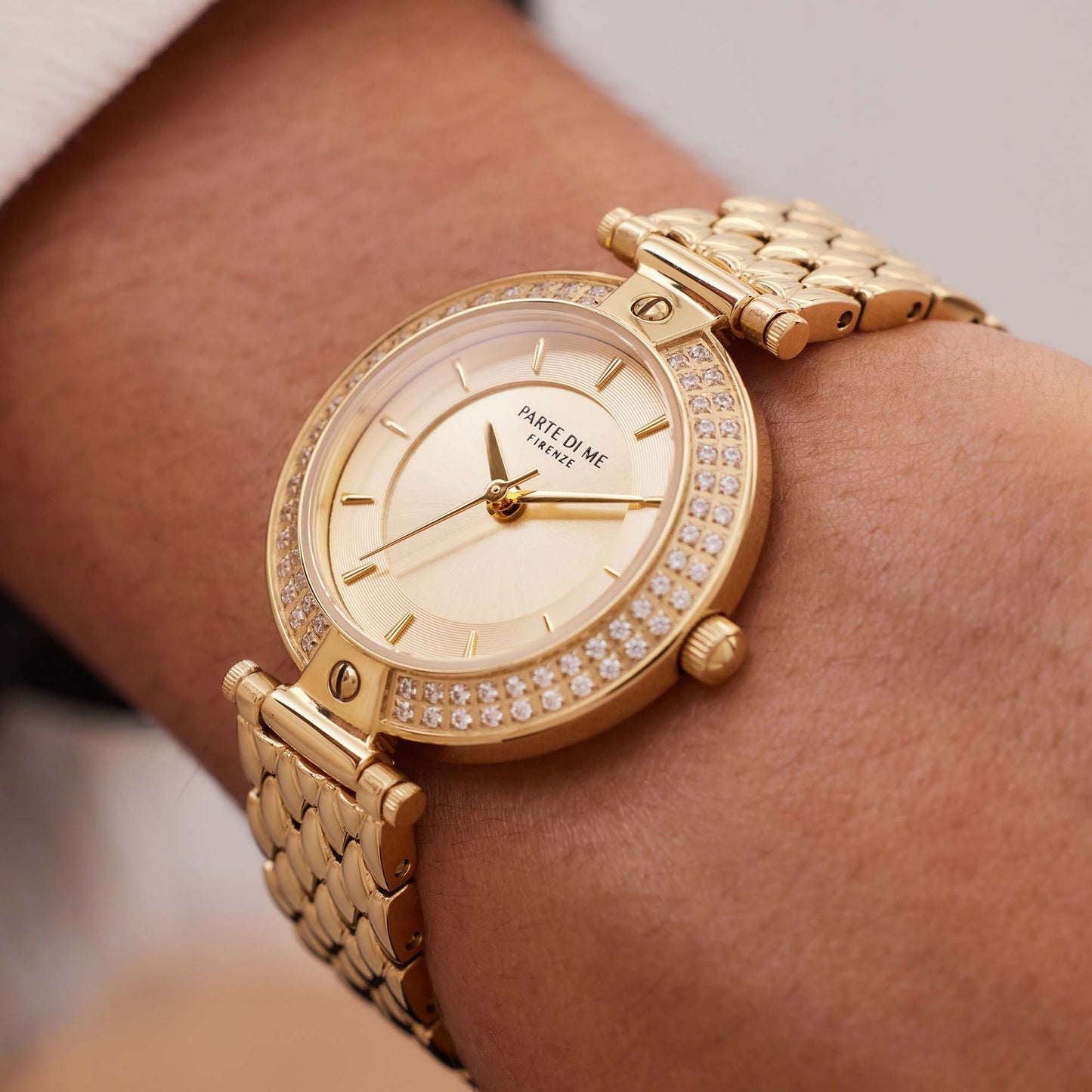 Orologio round ladies watch gold coloured - Parte di Me