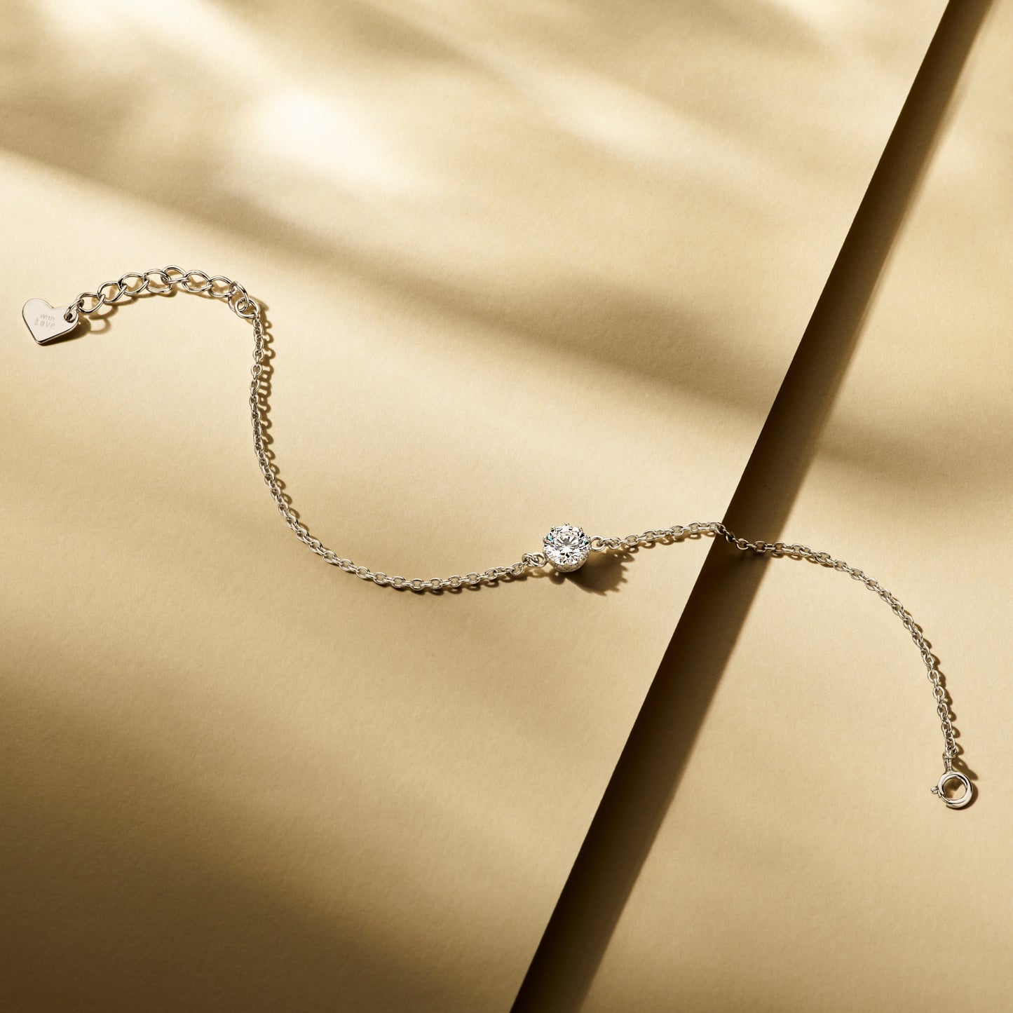 Cento Luci Rosia 925 sterling silver bracelet with zirconia stone - Parte di Me