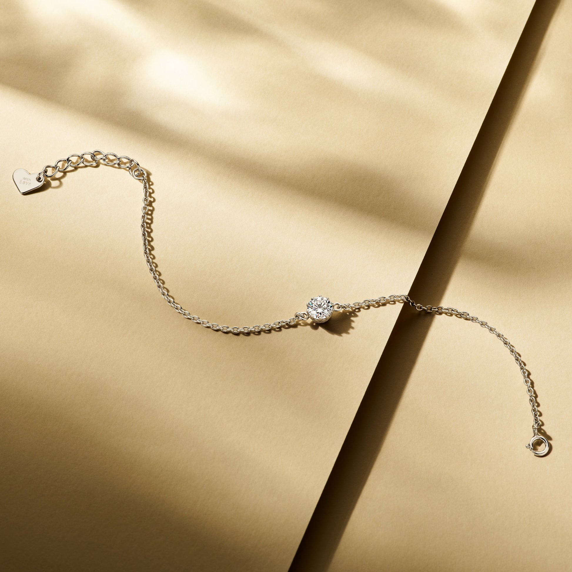 Cento Luci Rosia 925 sterling silver bracelet with zirconia stone - Parte di Me