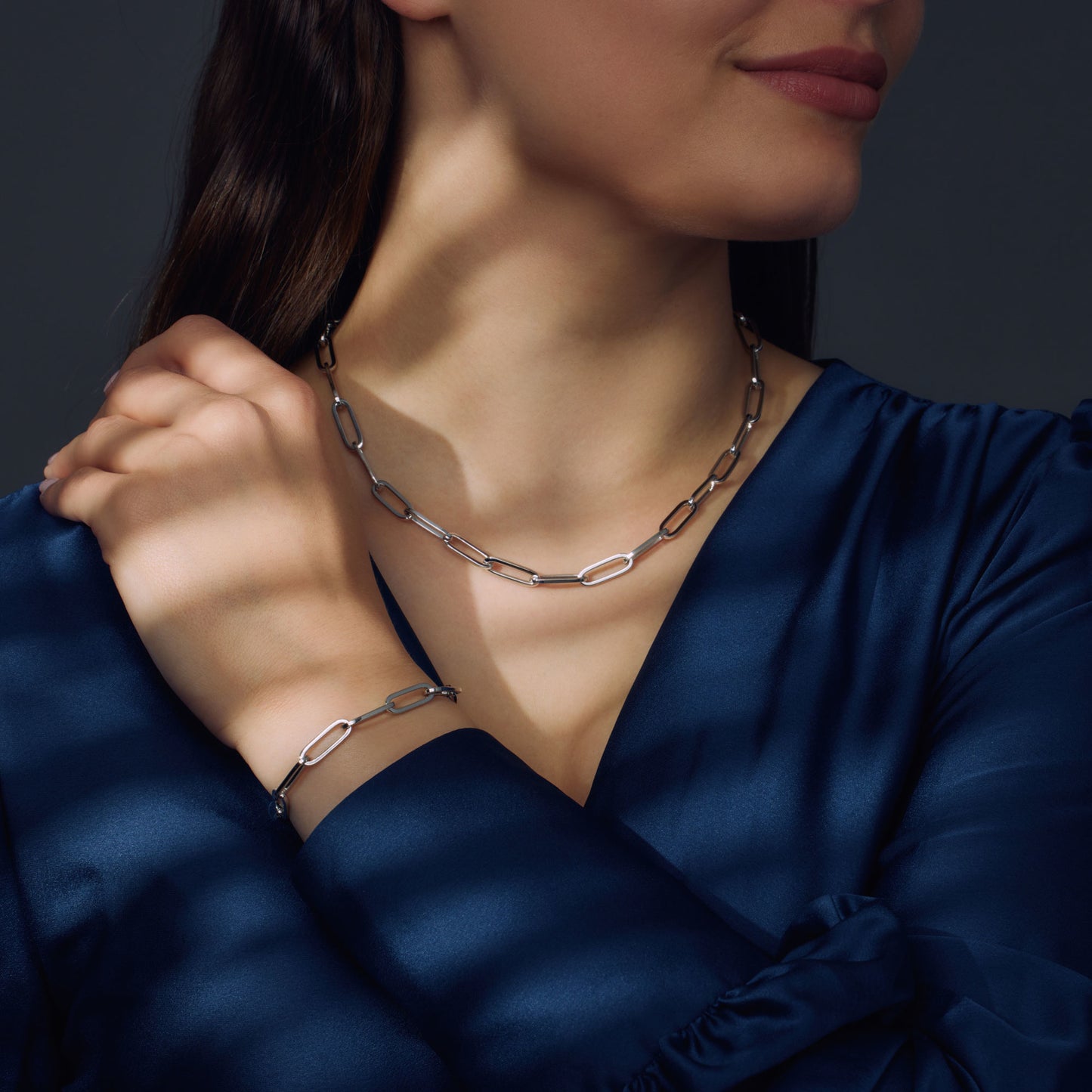 Bibbiena Poppi Guidi 925 sterling silver link bracelet - Parte di Me