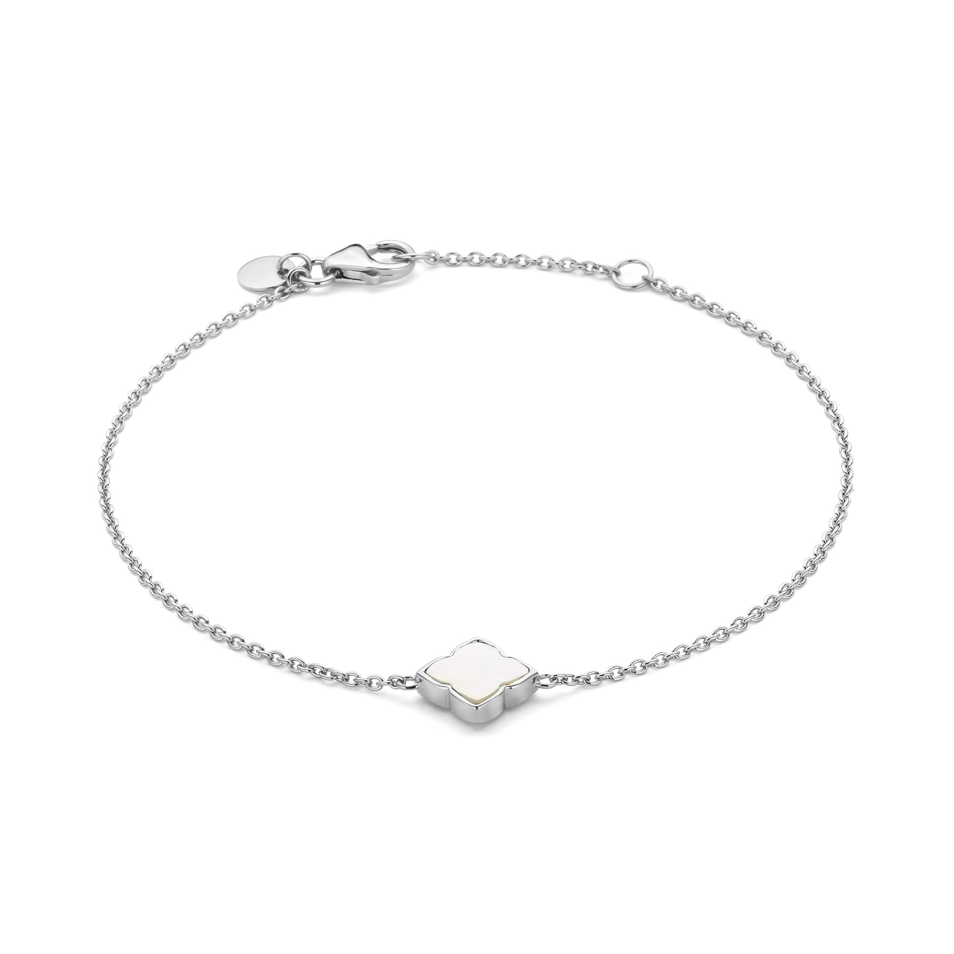 Brioso Cortona Dara 925 sterling silver bracelet with mother of pearl - Parte di Me
