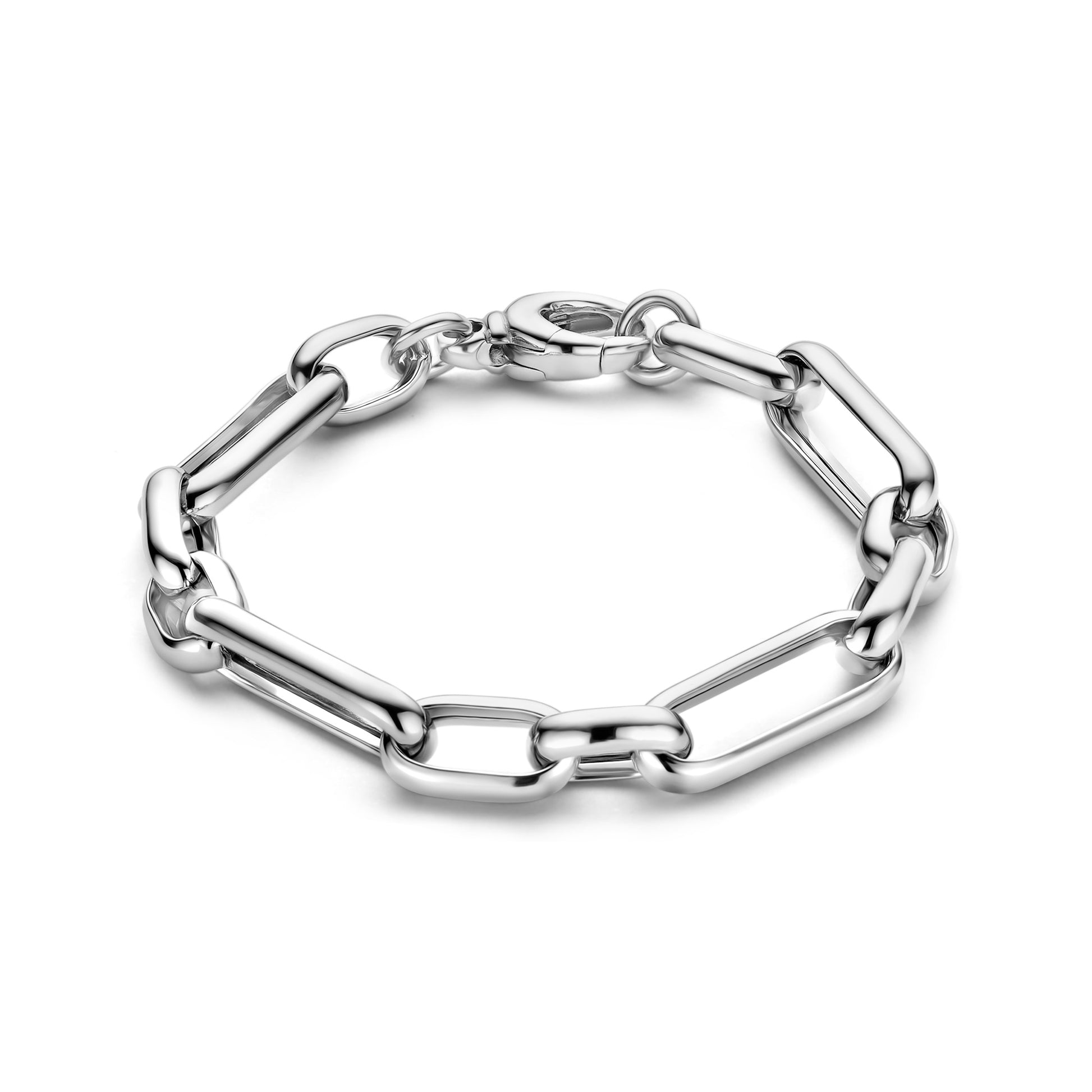 Bibbiena Poppi Casentino 925 sterling silver link bracelet - Parte di Me