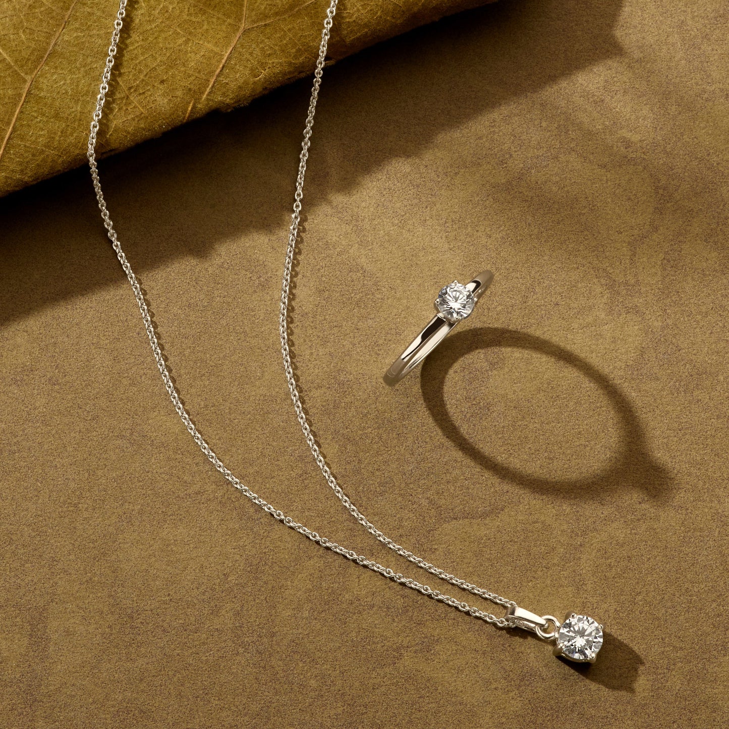 Ponte Vecchio Sofia 925 sterling silver necklace with zirconia - Parte di Me