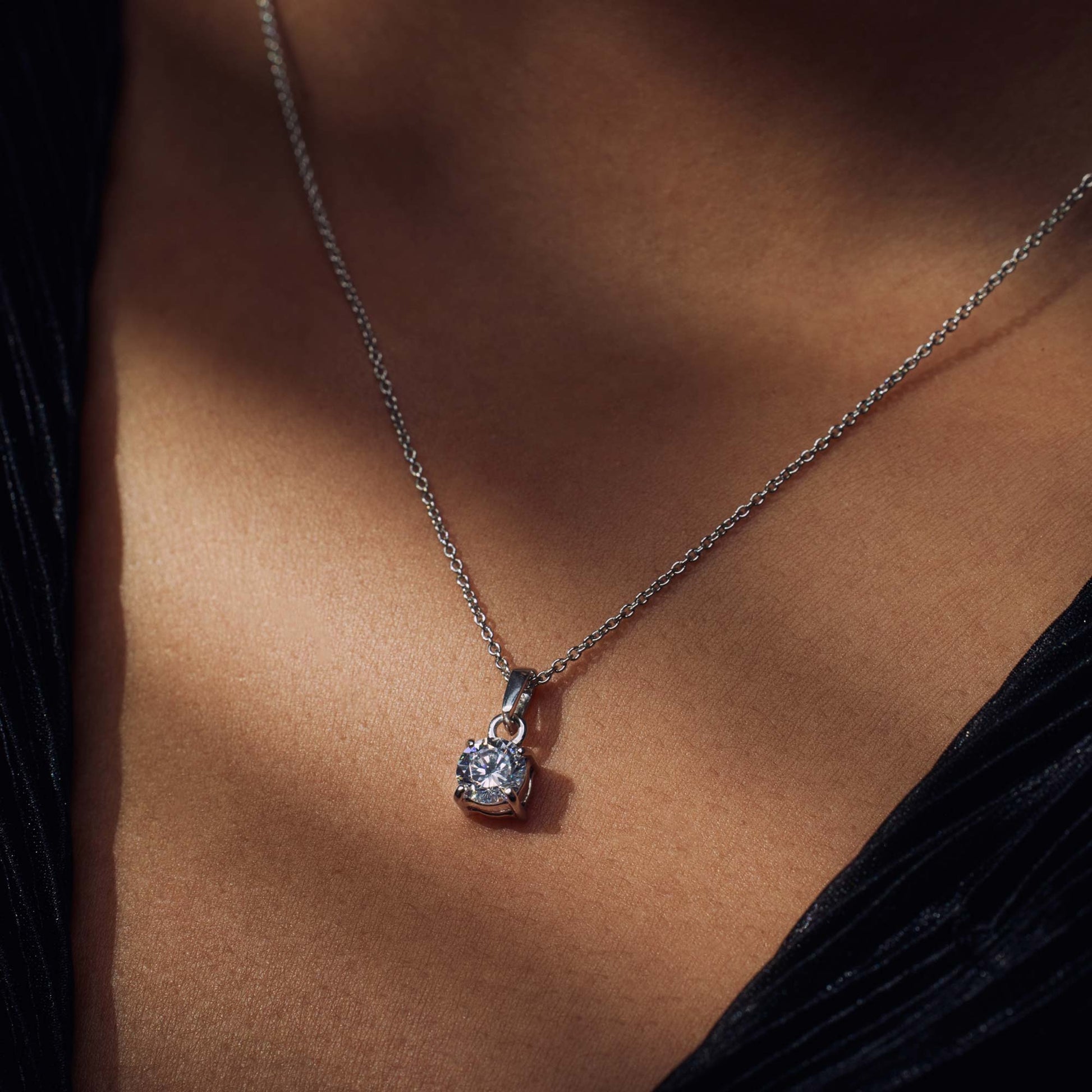 Ponte Vecchio Sofia 925 sterling silver necklace with zirconia - Parte di Me