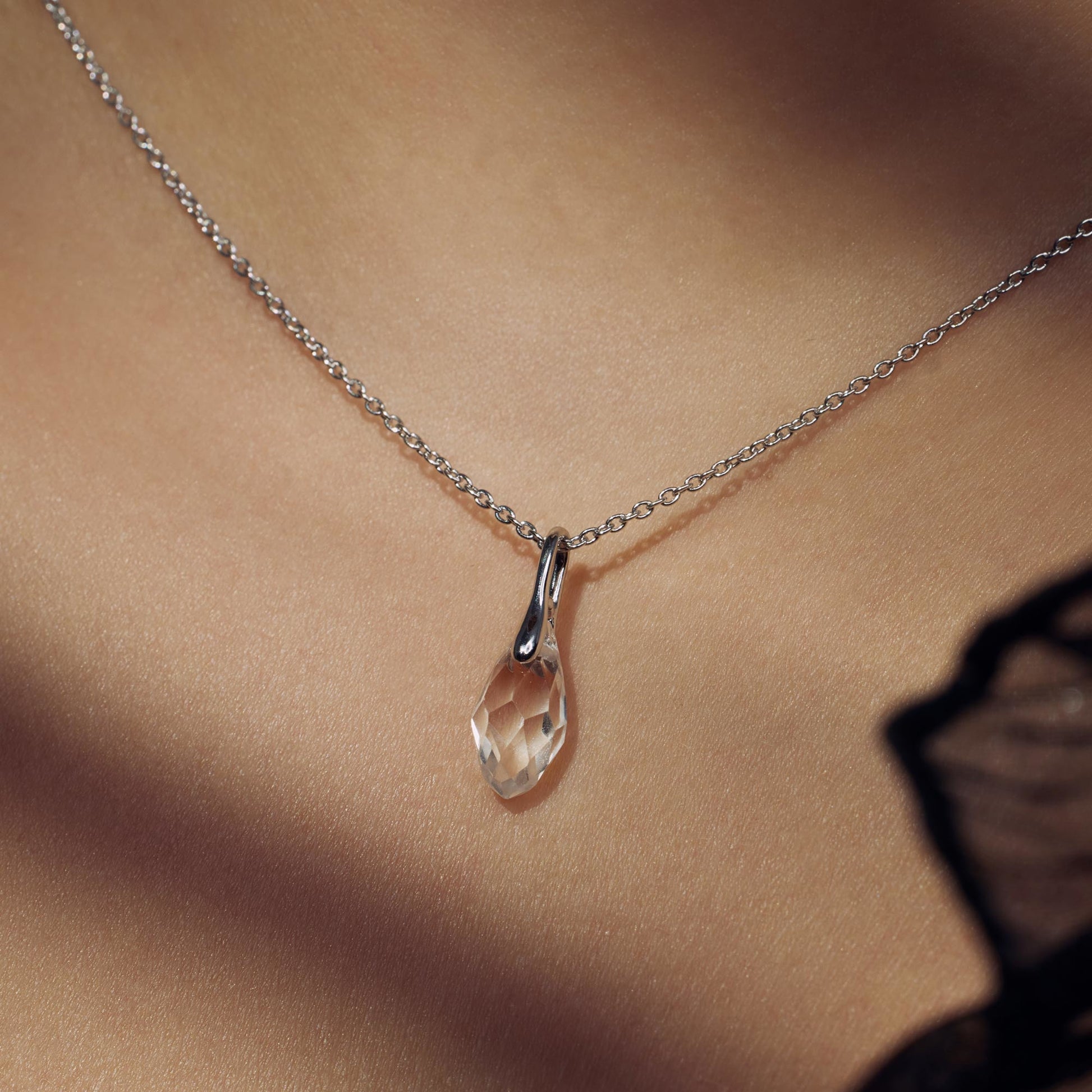 La Sirena Ombrone 925 sterling silver necklace with glass - Parte di Me