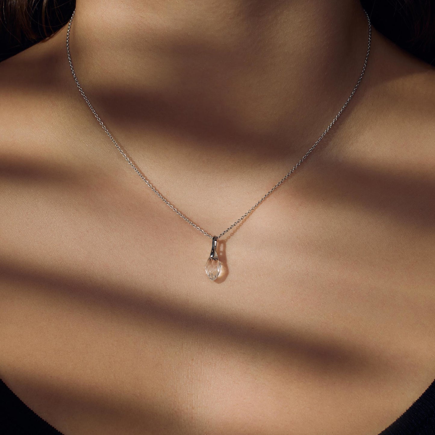 La Sirena Ombrone 925 sterling silver necklace with glass - Parte di Me