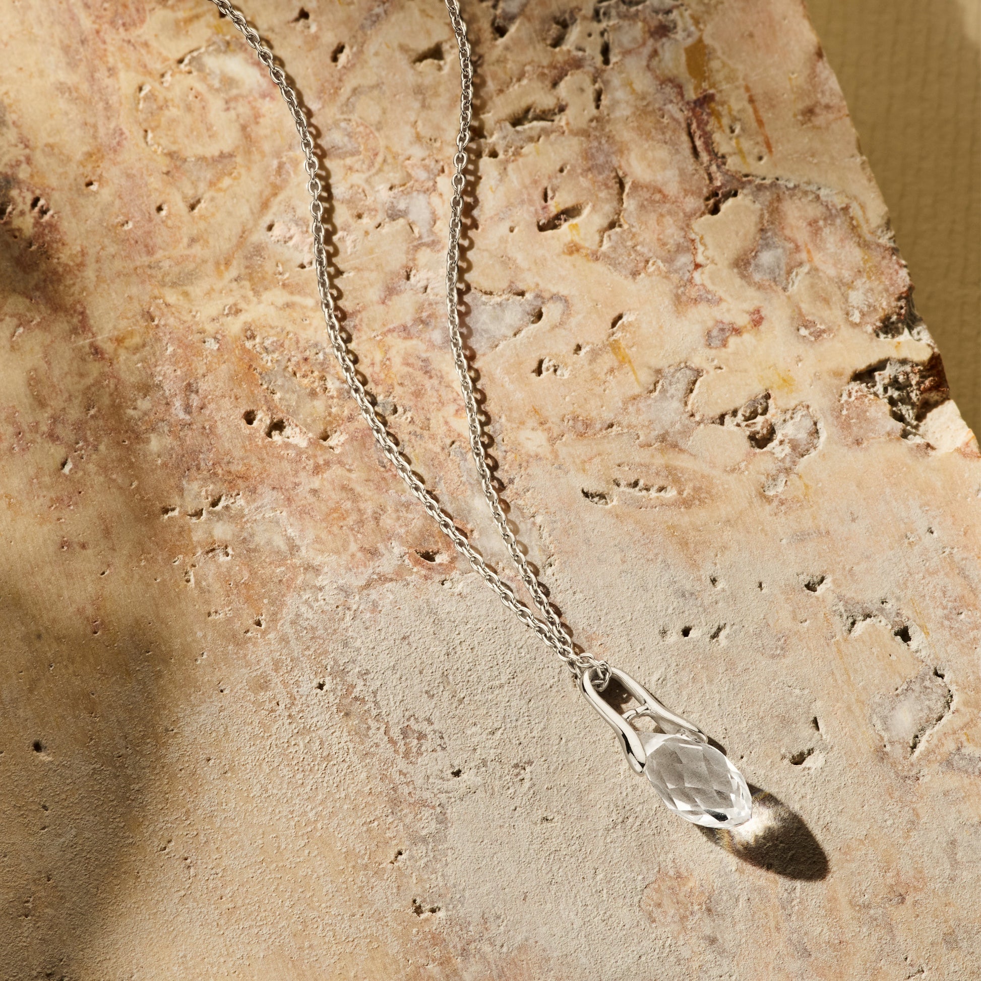 La Sirena Ombrone 925 sterling silver necklace with glass - Parte di Me