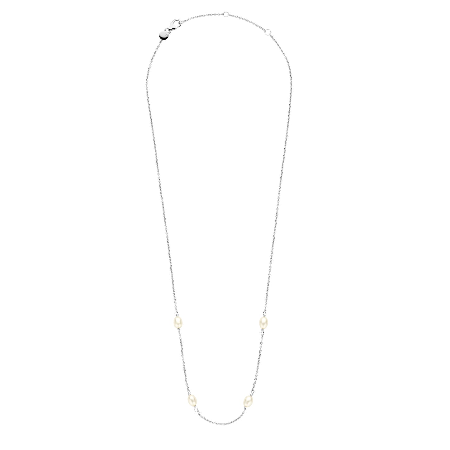 Brioso Cortona Ambra 925 sterling silver necklace with freshwater pearls - Parte di Me