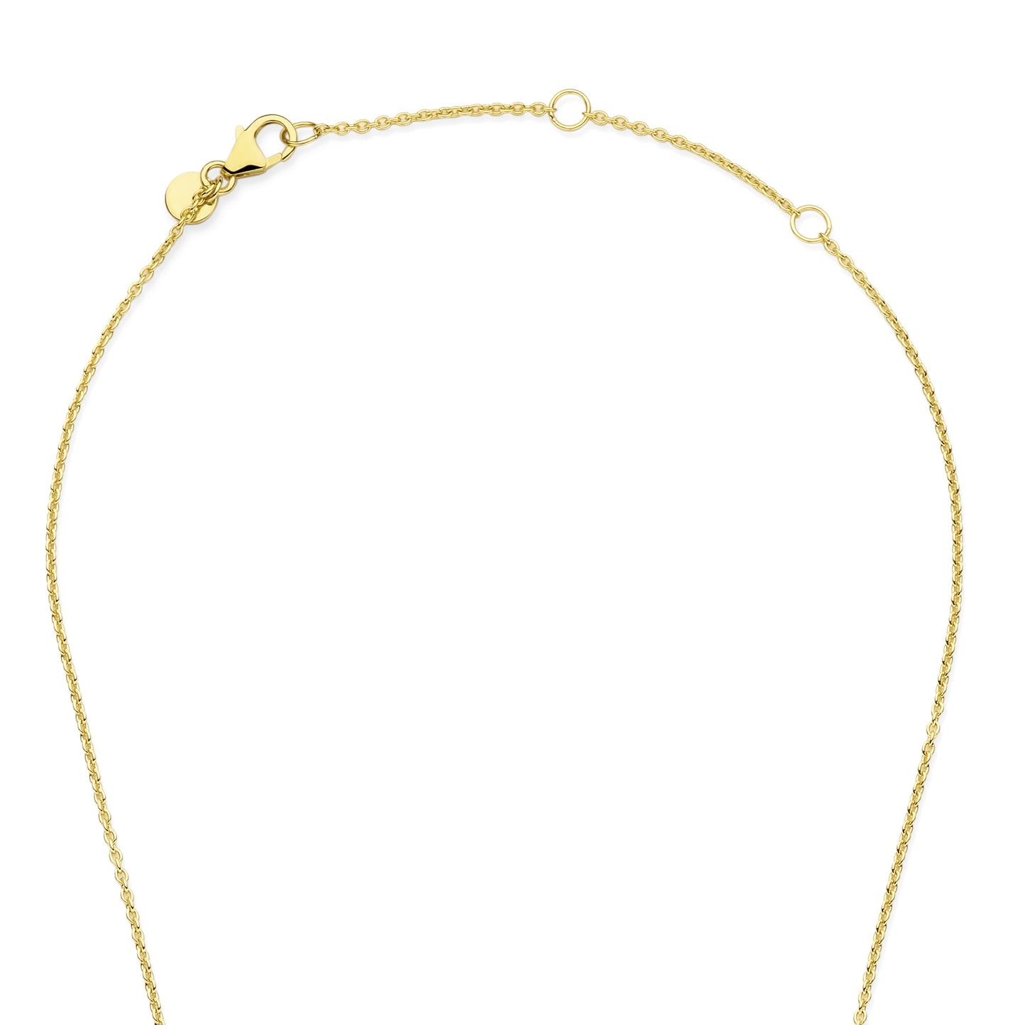 Brioso Cortona Ambra 925 sterling silver gold plated necklace with freshwater pearl - Parte di Me