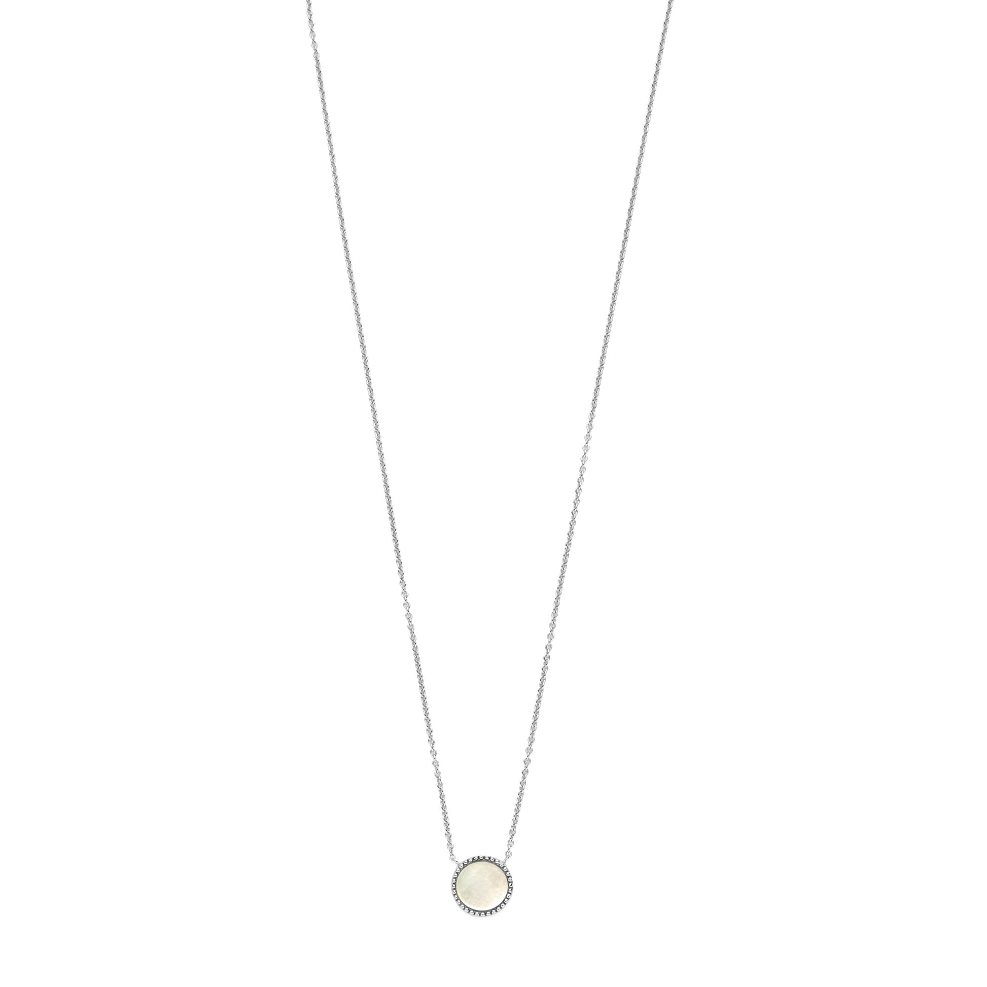 Brioso Cortona Dara 925 sterling silver necklace with mother of pearl - Parte di Me