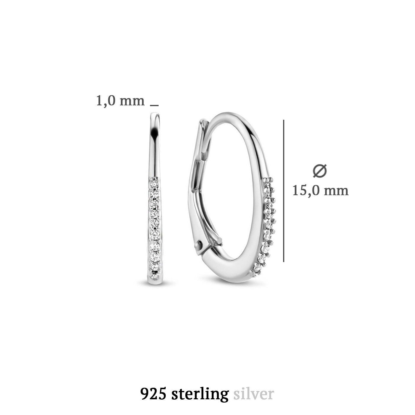 Sorprendimi 925 sterling silver earparty gift set - Parte di Me
