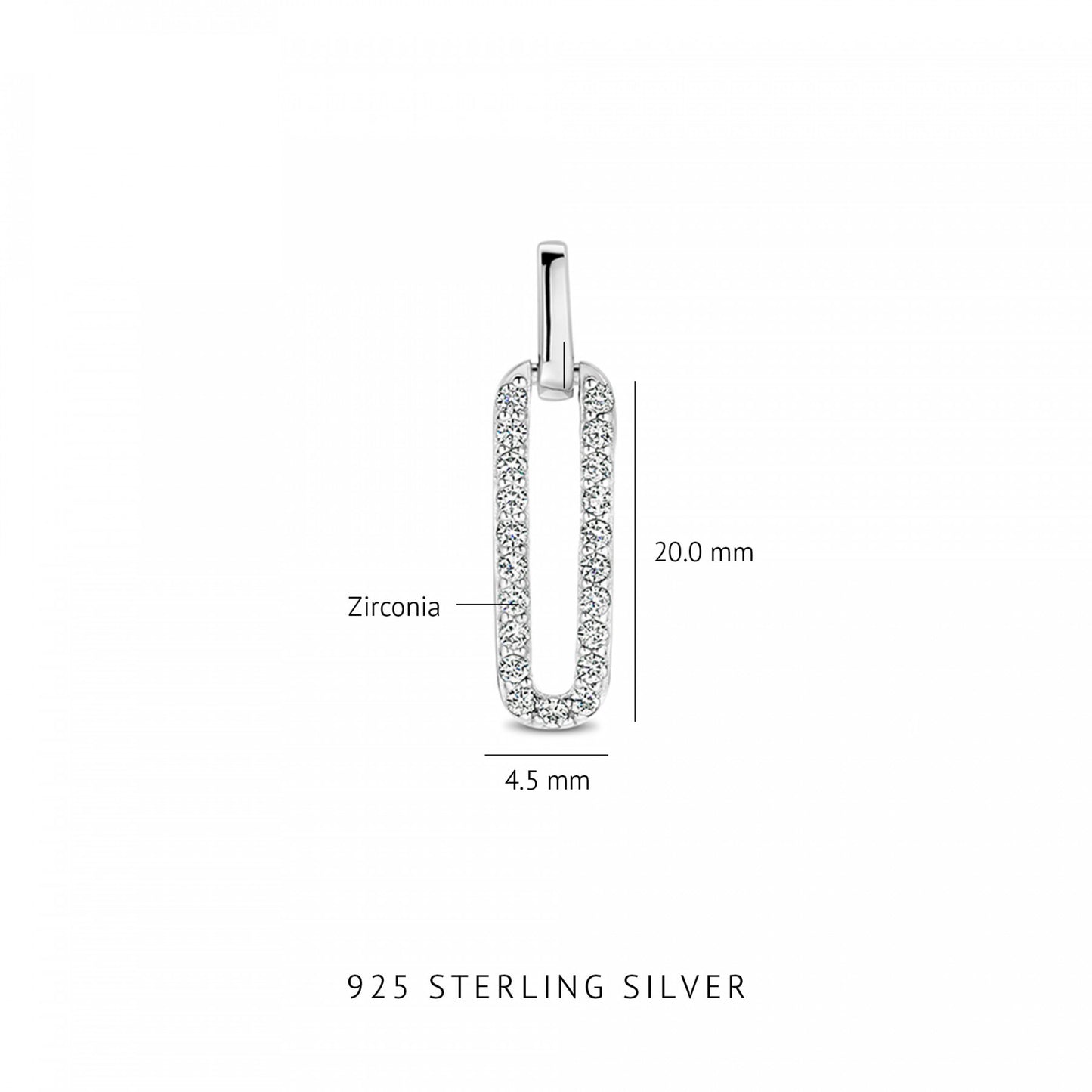 Sorprendimi 925 sterling silver earrings set with black onyx and zirconia stones - Parte di Me