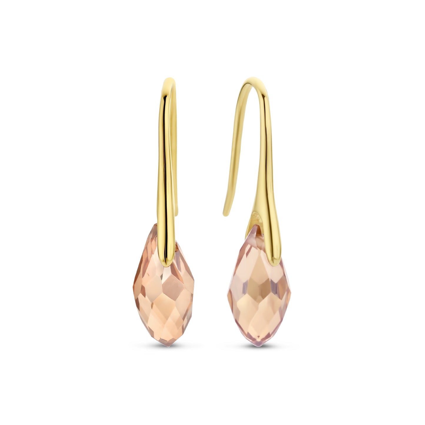 Sorprendimi 925 sterling silver gold plated earrings set - Parte di Me